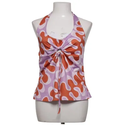 Halter neck top (Purple, Brown, Multicolored) from Another Reason Elastane, Polyester