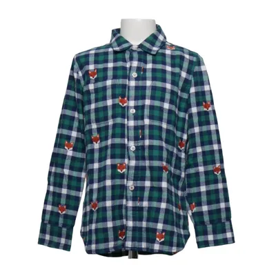 Flannel shirt (Blue, Green, White) from Mini Boden Cotton, Polyester
