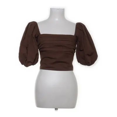 Crop top (Brun) från Abercrombie & Fitch Bomull, Polyester
