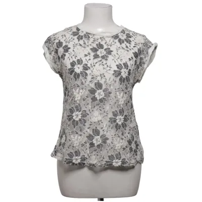 Haut (Noir, Blanc) de Culture Coton, Polyamide, Polyester, Viscose