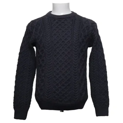 Sweater (Blue) from Aran Sweater Market Wool