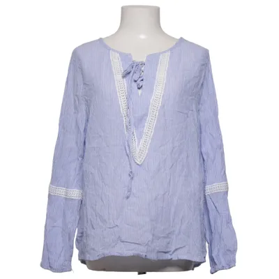 Bluse (Blå, Hvid) fra Ky Creation