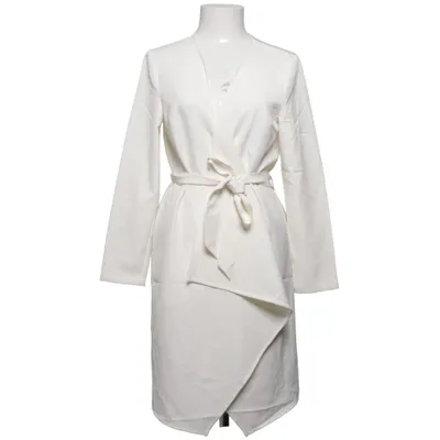 Wrap cardigan (White) from Bubbleroom by Lene Orvik Elastane, Polyester