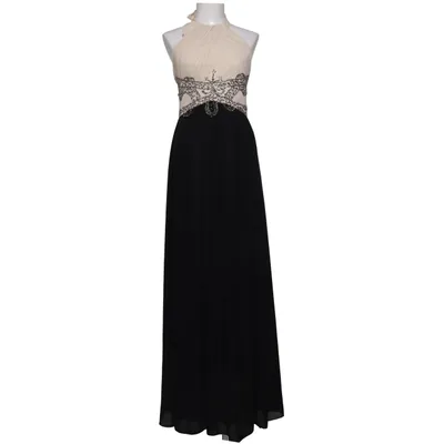 Evening gown (Black, Beige) from Little Mistress Elastane, Polyester