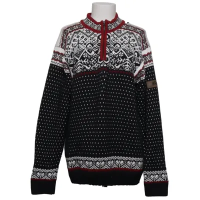 Lusekofta (Svart, Vit, Röd) från Bluewear Bomull