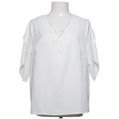 Blus (Vit) från Emery Rose Elastan, Polyester