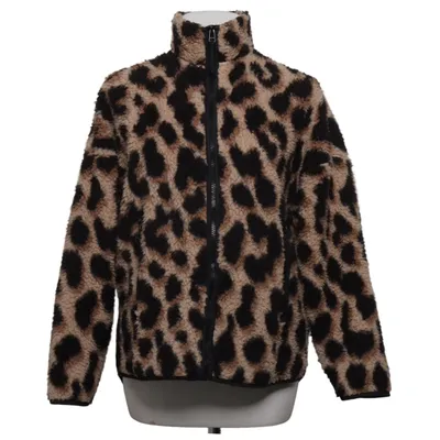 Fleecejakke (Beige, Flerfarvet) fra Monki Polyester