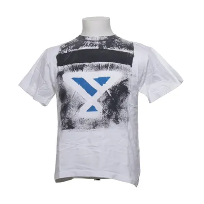 T-shirt (Wit, Zwart, Blauw) van Piccolio Katoen