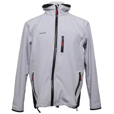 Softshell jacket (Gray, Black) from Dcore Elastane, Polyester