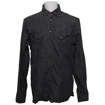 Denim shirt (Gray) from Wrangler Cotton