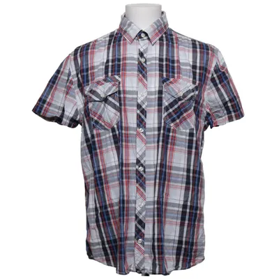 Chemise à manches courtes (Bleu, Rouge, Blanc) de Skill Coton