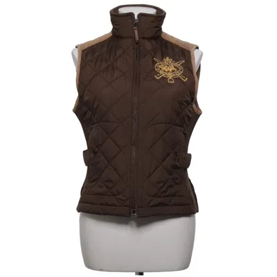 Ydervest (Brun) fra Ralph Lauren Sport Bomuld, Læder, Polyester