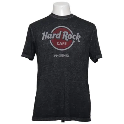 T-shirt (Grå) från Hard Rock Cafe Bomull, Polyester