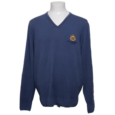Pull-over (Bleu) de Glenbrae Laine de mouton