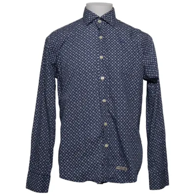 Shirt (Blauw, Wit) van New Zealand Auckland Katoen