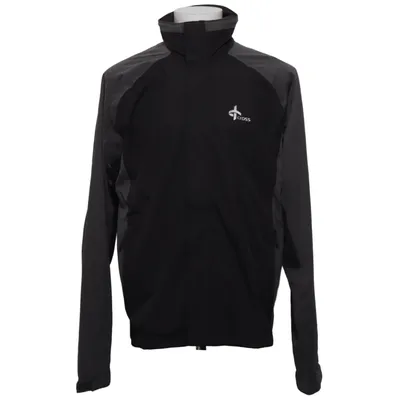 Träningsjacka (Svart, Grå) från Cross Polyester, Polyuretan