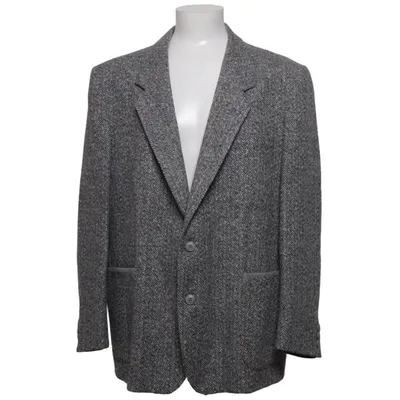 Blazer (Grau) von Magni Viskose, Wolle