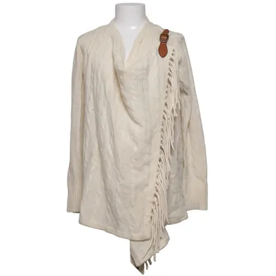 Cardigan (Beige) van Polo Ralph Lauren Kasjmier, Leer, Merinowol