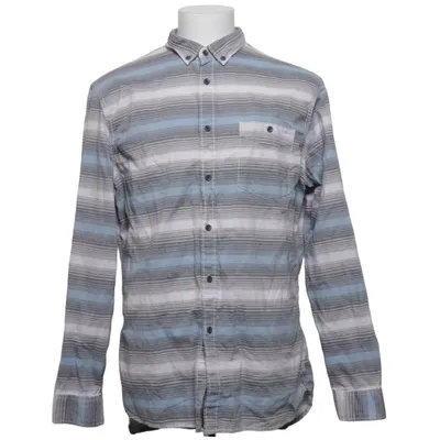 Buttondown-skjorta (Blå, Grå, Vit) från Mossimo Supply Co Bomull