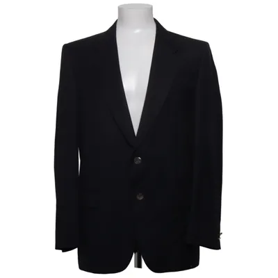 Blazer (Schwarz) von Louis Féraud Viskose, Wolle