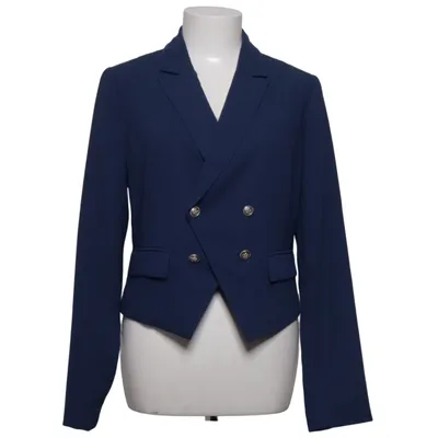 Blazer (Bleu) de Forever 21 Contemporary Polyester