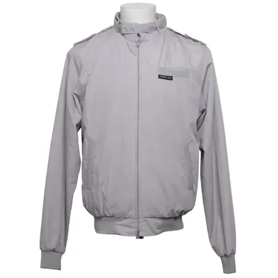 Bomberjacke (Grau) von Members Only Baumwolle, Polyester