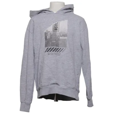 Sweat à capuche (Gris) de Reaction Coton, Polyester