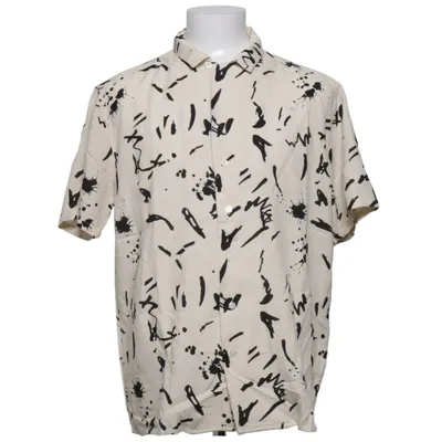 Chemise à manches courtes (Beige, Noir, Multicolore) de East West Viscose