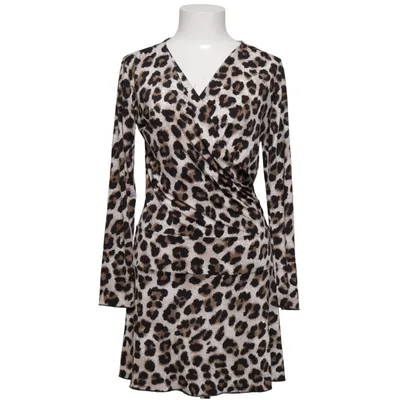 Wrap dress (Brown, Black, White) from E7 Paris Polyester