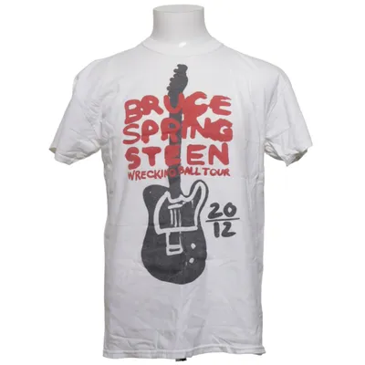 T-shirt (Vit, Flerfärgad) från Gildan Bomull