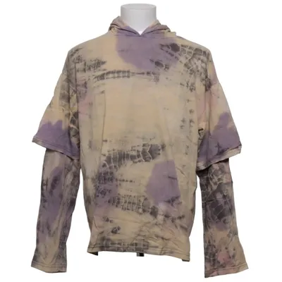 Hættetrøje (Beige, Lilla, Grå) fra Weekday x Santa Cruz Bomuld