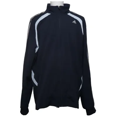 Sports jacket (Blue, White) from Adidas Polyester