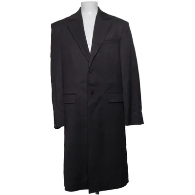 Coat (Black) from H&M ATELIER Viscose, Wool