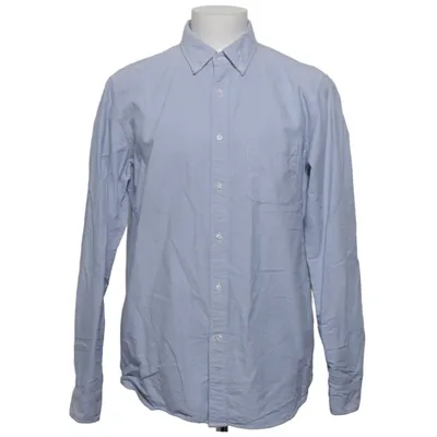 Buttondown-skjorta (Blå) från Uniqlo Bomull