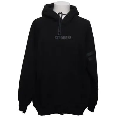 Hoodie (Black) from Stronger Cotton, Polyester