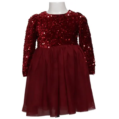Klänning (Röd) från Lindex Kids Polyester
