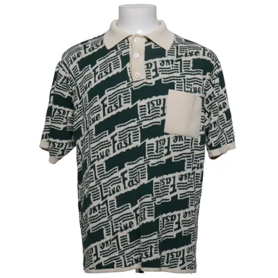 Poloshirt (Groen, Beige) van Lfdy Polyamide, Viscose
