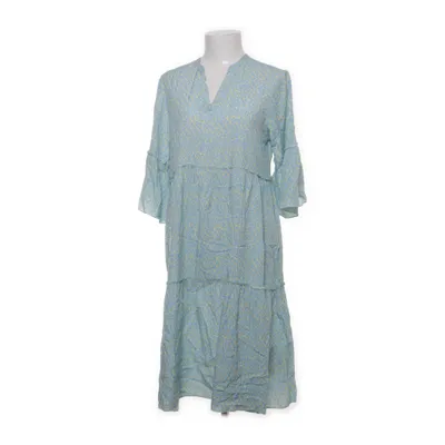 Jurk (Blauw, Geel, Meerkleurig) van Heart Kiss Viscose