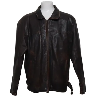 Veste en cuir (Marron) de Woodlands Cuir
