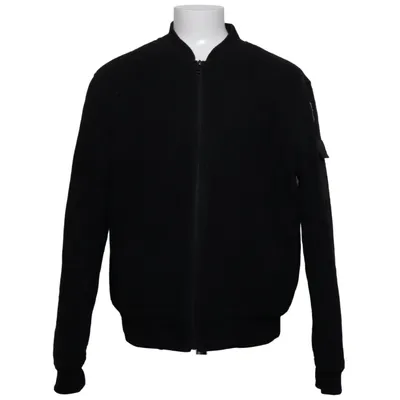 Bomberjakke (Sort) fra Your Turn Akryl, Polyester, Viscose, Uld