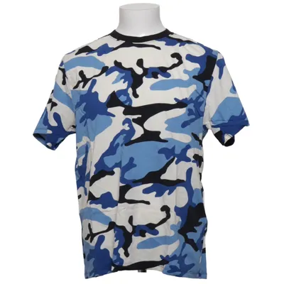 T-shirt (Blauw, Wit, Zwart) van Sandro Katoen