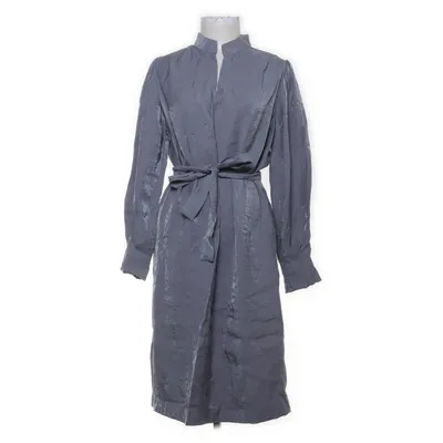 Wrap dress (Gray) from Luxzuz Polyester, Viscose
