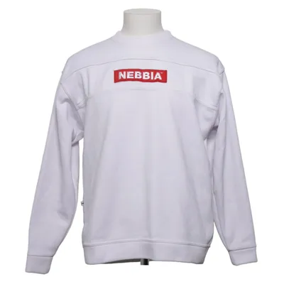 Collegetröja (Vit) från Nebbia Polyester