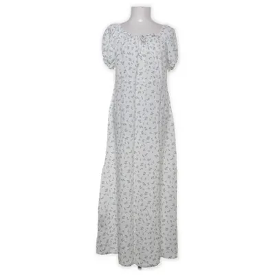Maxi dress (White, Blue, Multicolored) from Bubbleroom Viscose