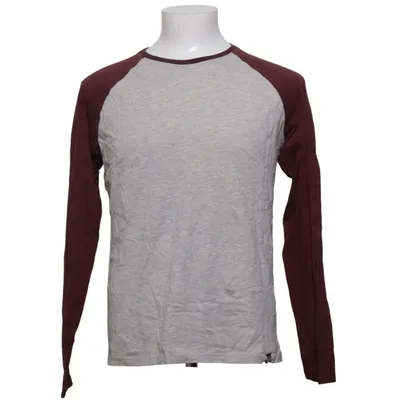 Baseball T-shirt (Gray, Red) from Your Turn Cotton, Viscose