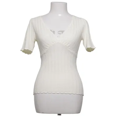 Top (Wit) van La Maille Sézane Polyester, Viscose
