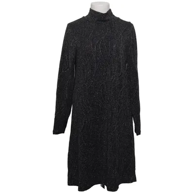 Robe (Noir, Argent) de Jeana Élasthane, Fibre métallique, Polyamide