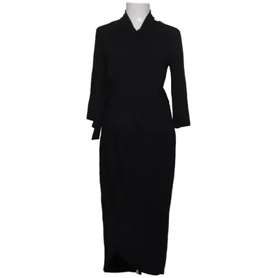Wickelkleid (Schwarz) von Les Lunes Elasthan, Viskose