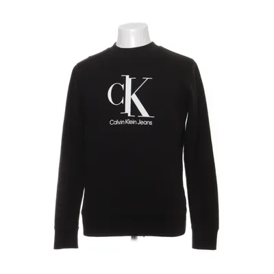 Collegetröja (Svart) från Calvin Klein Jeans Bomull, Polyester