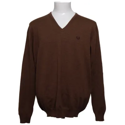 Pullover (Braun) von Oscar Jacobson Merinowolle